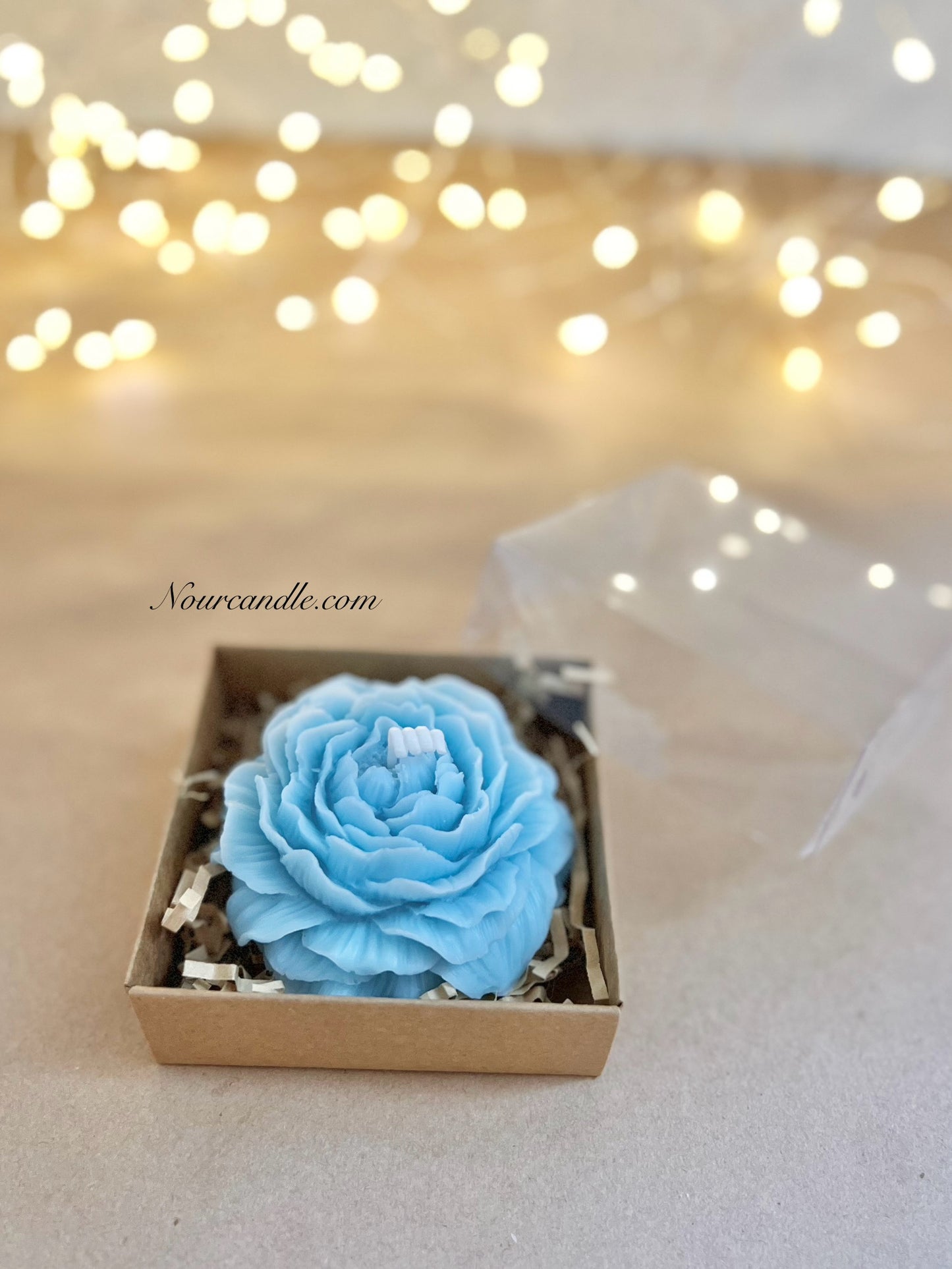 Rose rose candle