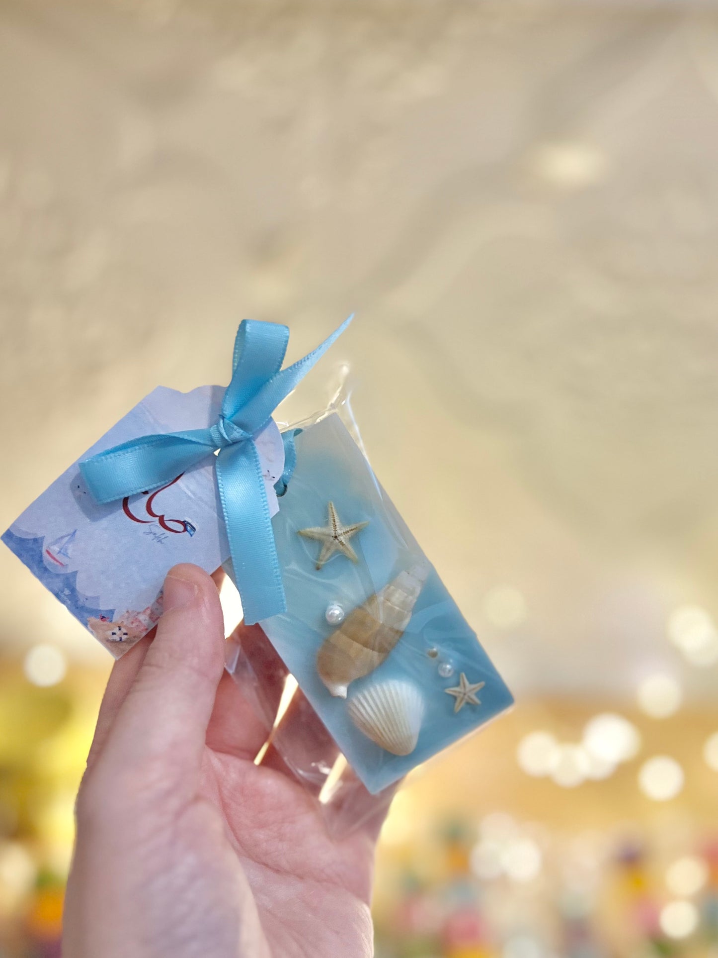 Scented wax tag