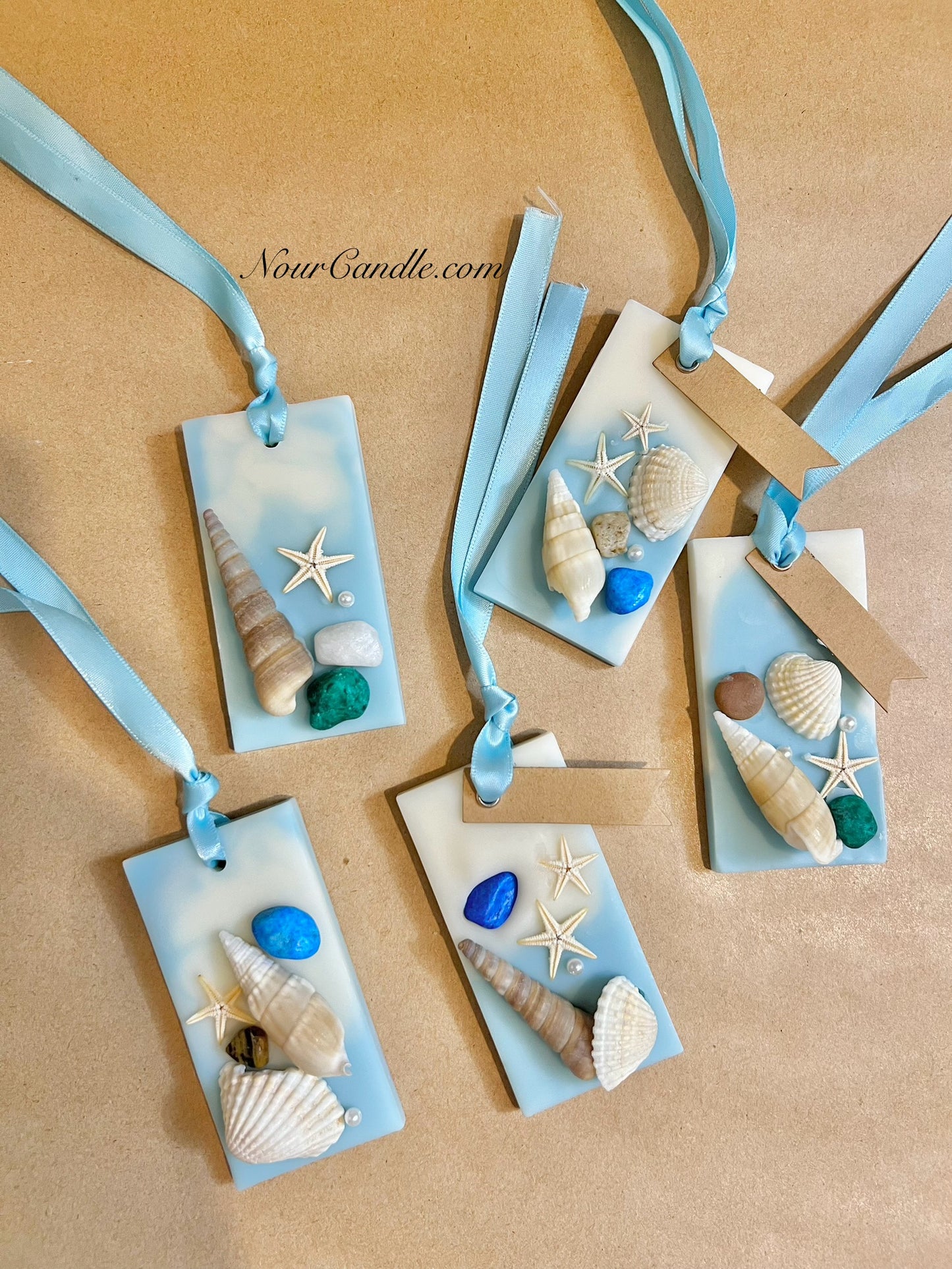Scented wax tag