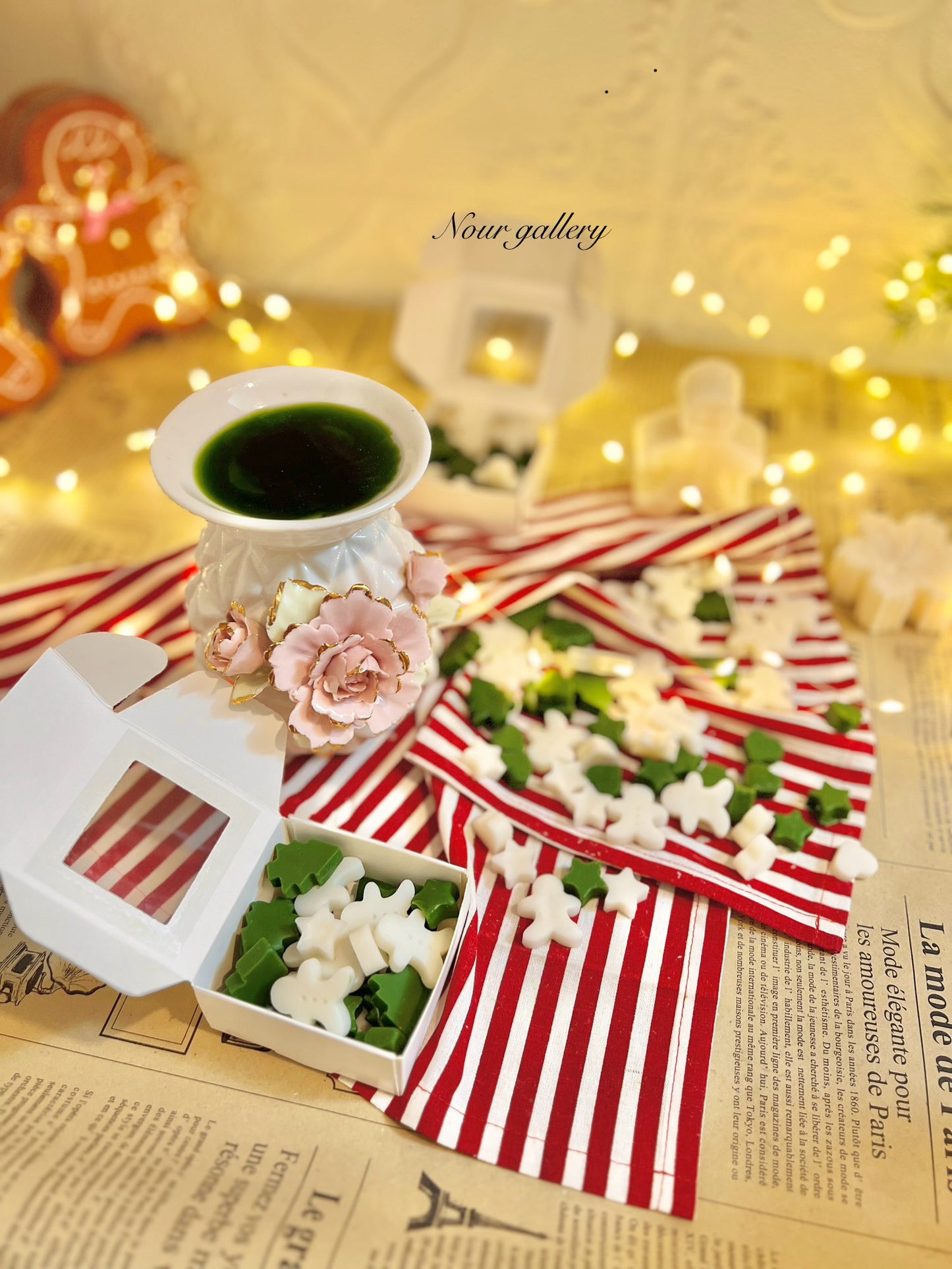 Fragrances of vanilla and gardenia