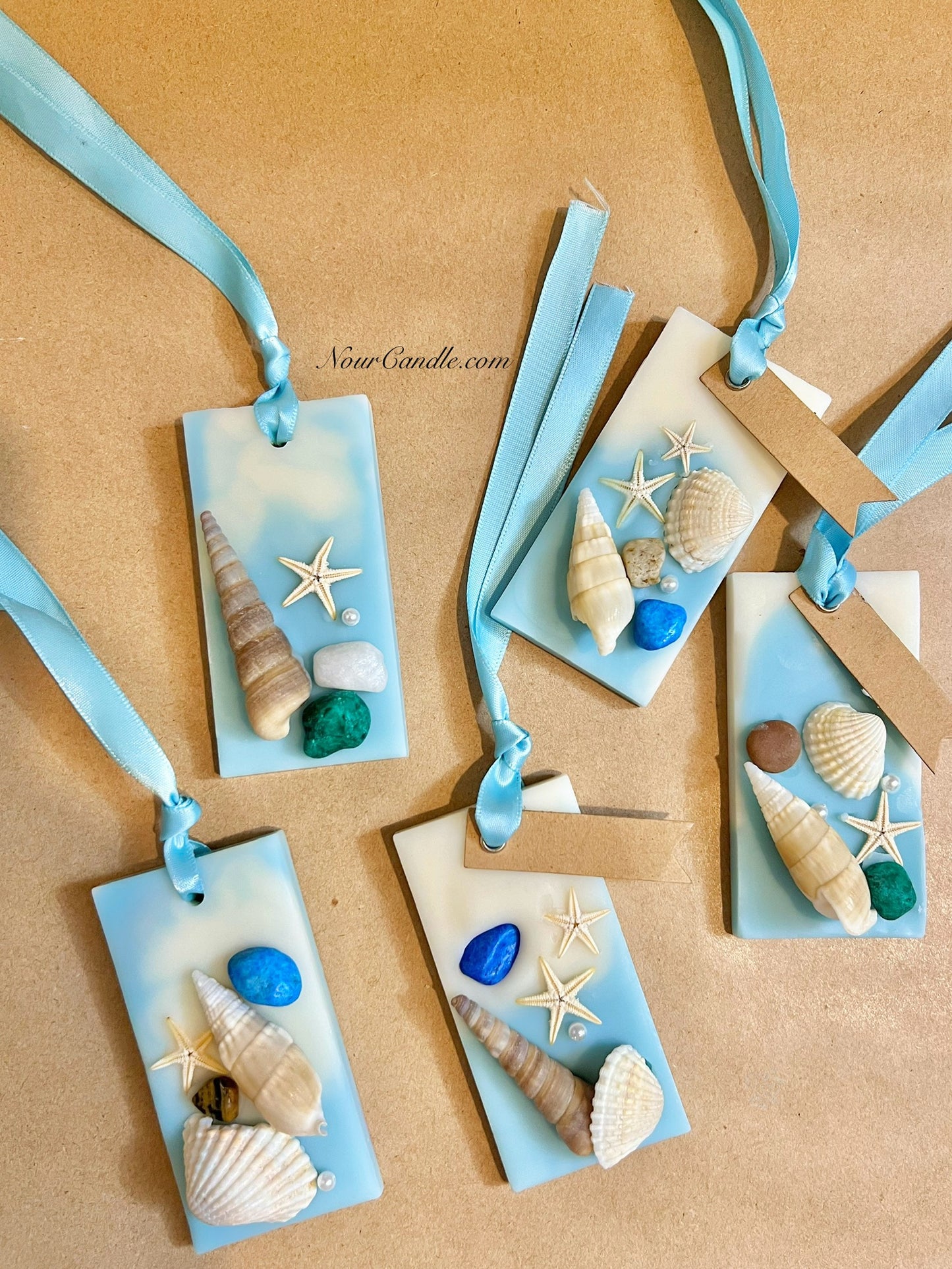 Scented wax tag