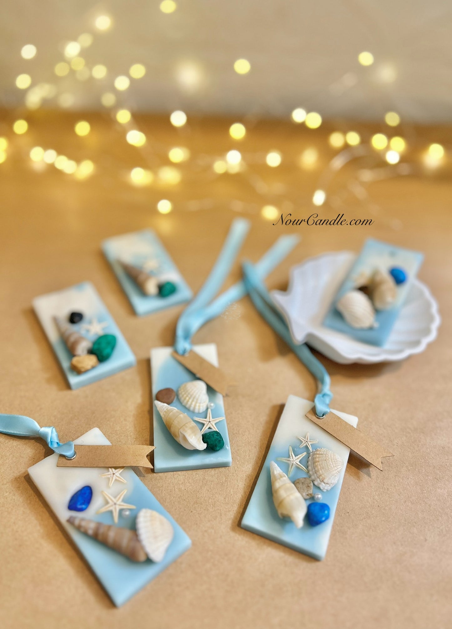 Scented wax tag