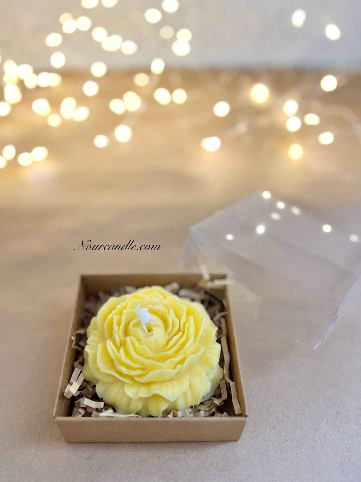 Rose rose candle