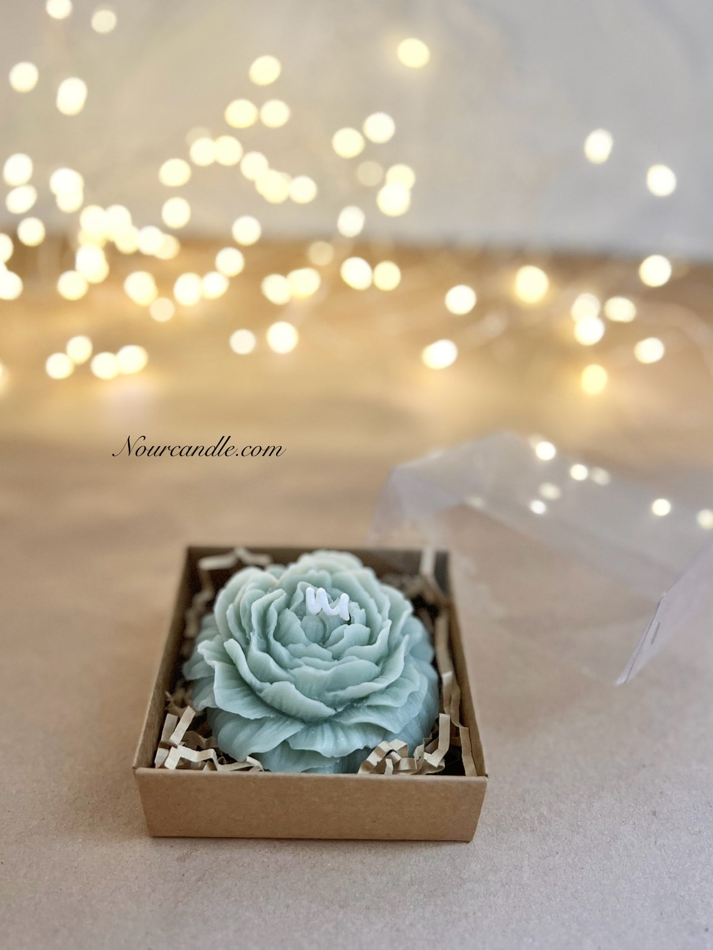 Rose rose candle