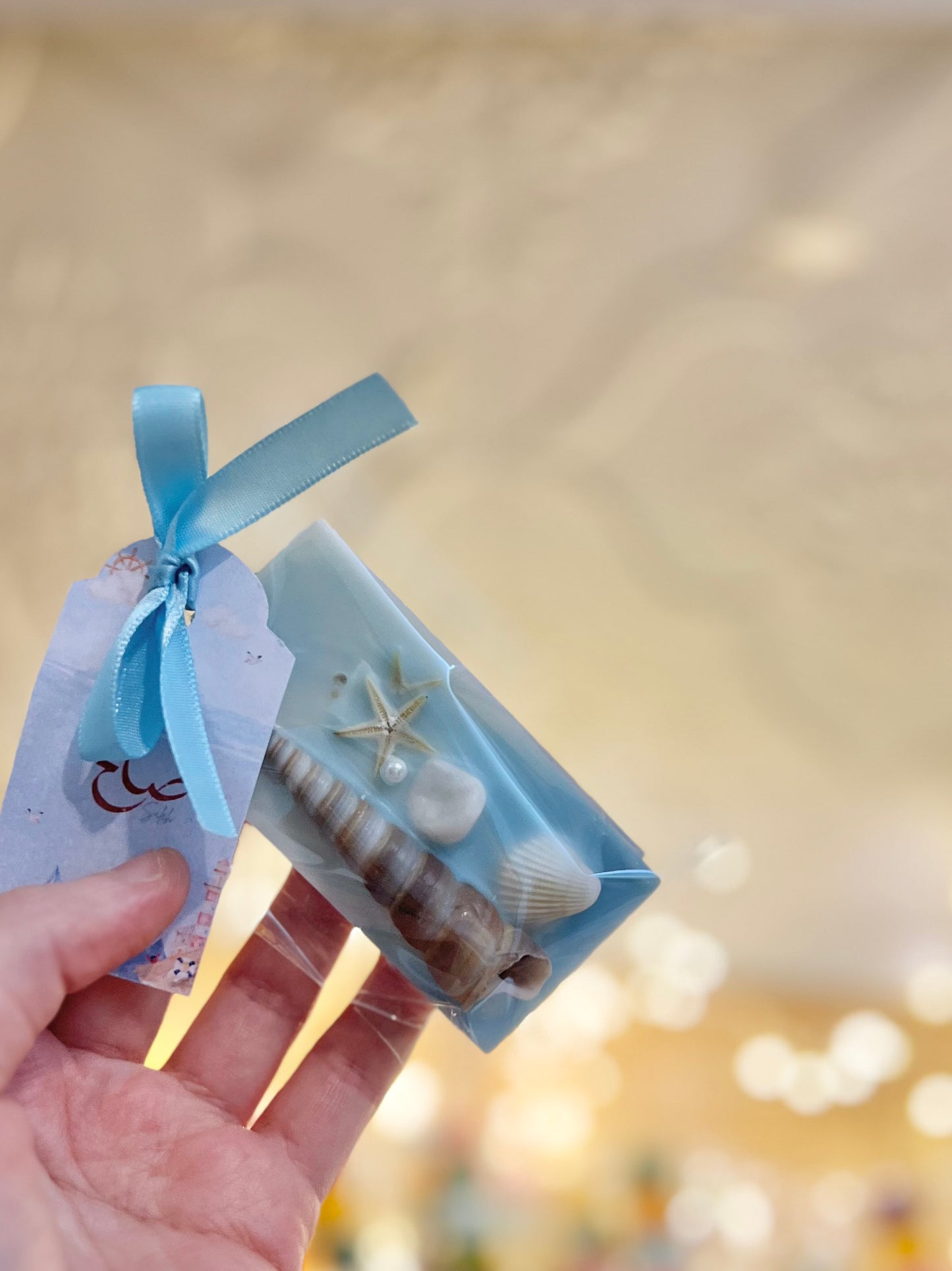 Scented wax tag