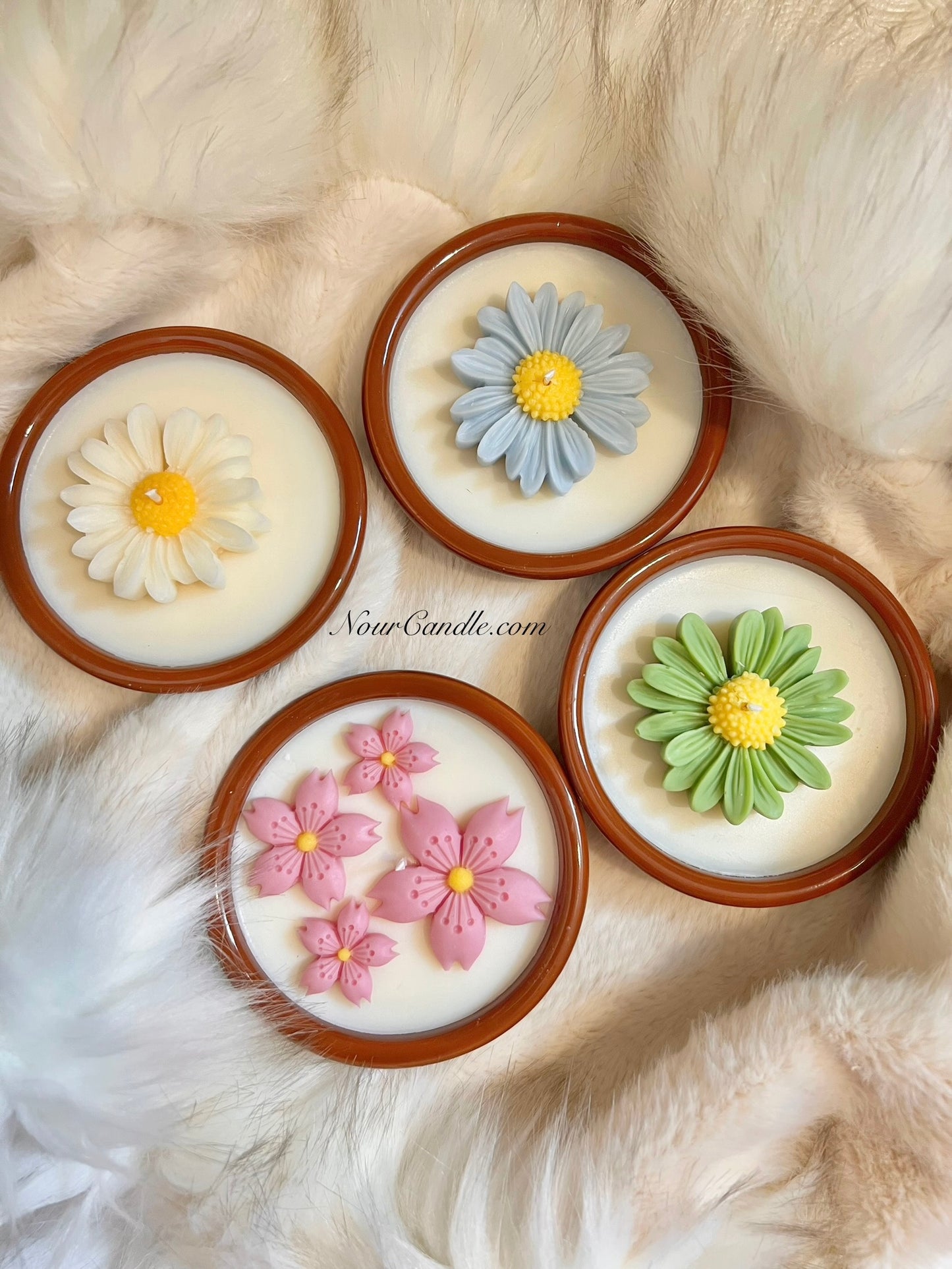 Pottery candle