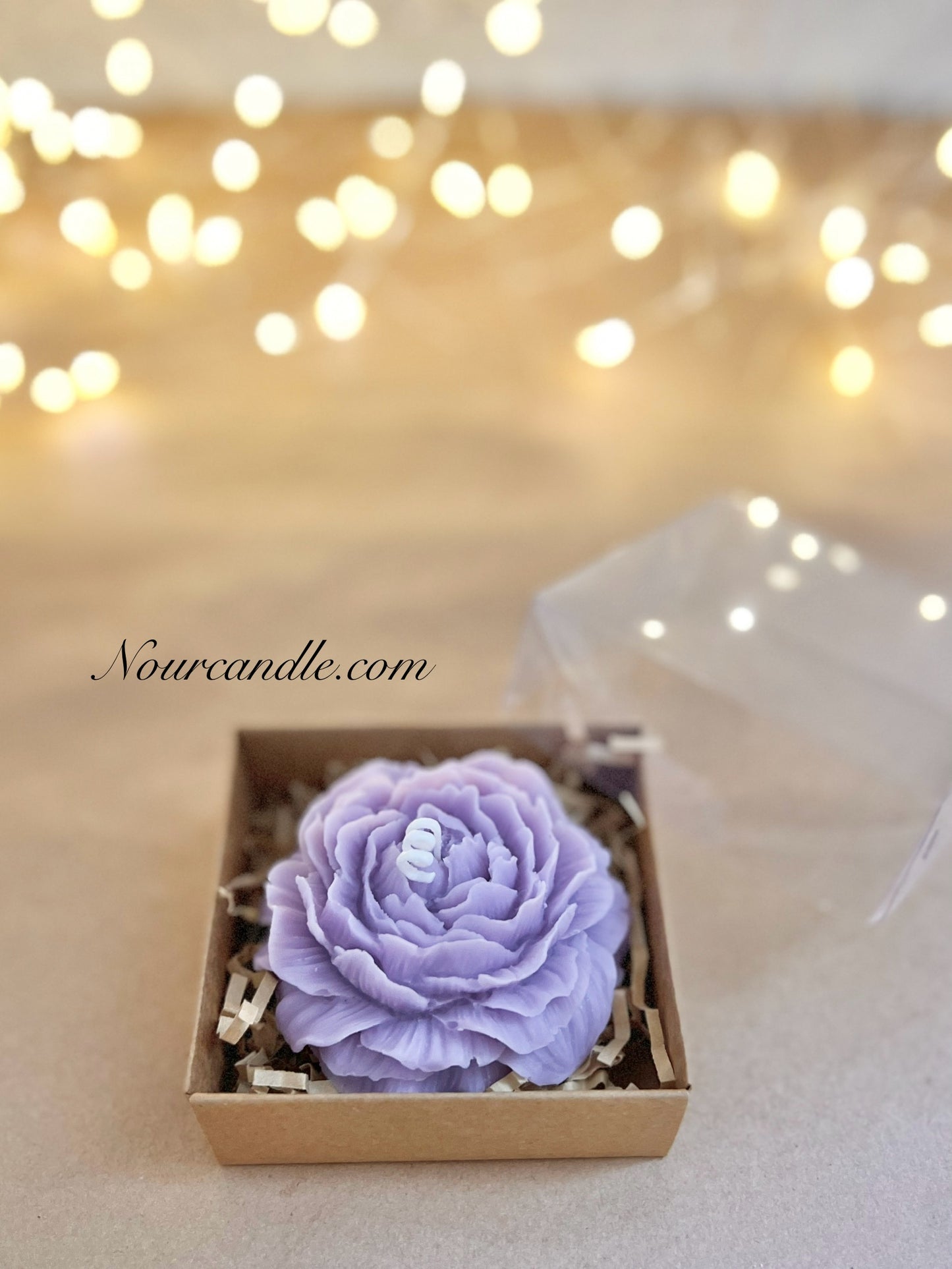 Rose rose candle