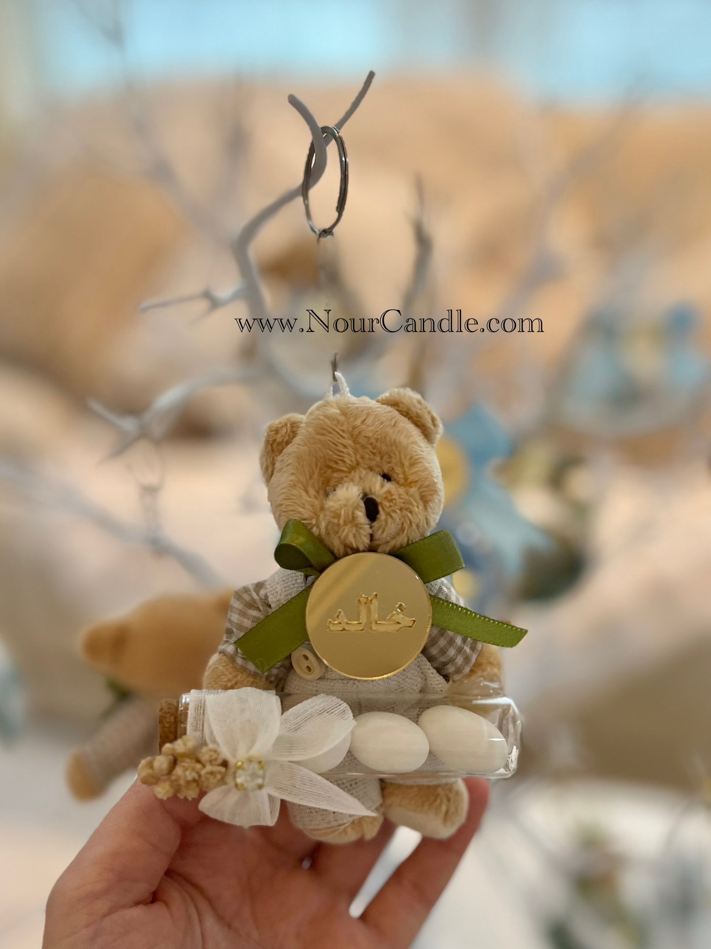 ميدالية دبدوب حامل ملبس